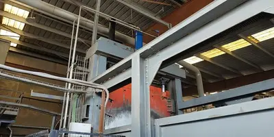 2018 guillotine with 4 bale capacity and automatic pusher