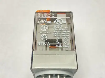 USED ALLEN-BRADLEY SER D PLUG-IN RELAY 6A 120VAC