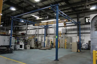 GORBEL 25'x22'x12' BRIDGE CRANE | Levy Recovery Group (7)