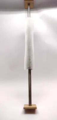 USED INDUSTRIAL BRUSH CO. .006 CR NAT 6-12 NYLON 21.067" X 3.946" OD