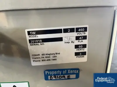 USED Conair Group 6 kW Conair Thermolator, Model TW2