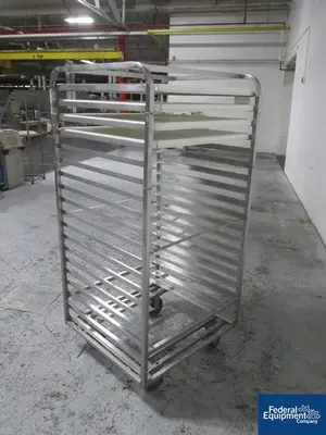 Unknown Plastic Tray Rack, s/s