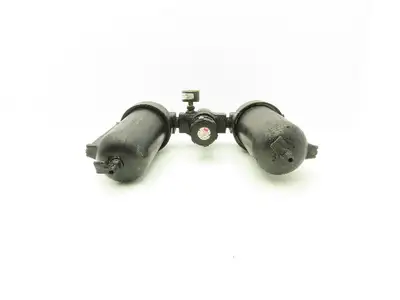 Dayton 4ZM09 Compressed Air Line Filter Regulator Lubricator Combo 3/4"npt