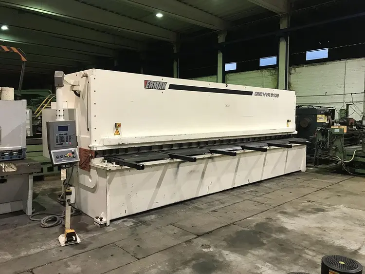Used ERMAK HVR 6100 X 6 MM CNC Sheet Metal Shears | Apt International N.V #365125