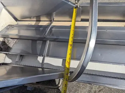 14'L Cleated Incline Conveyor
