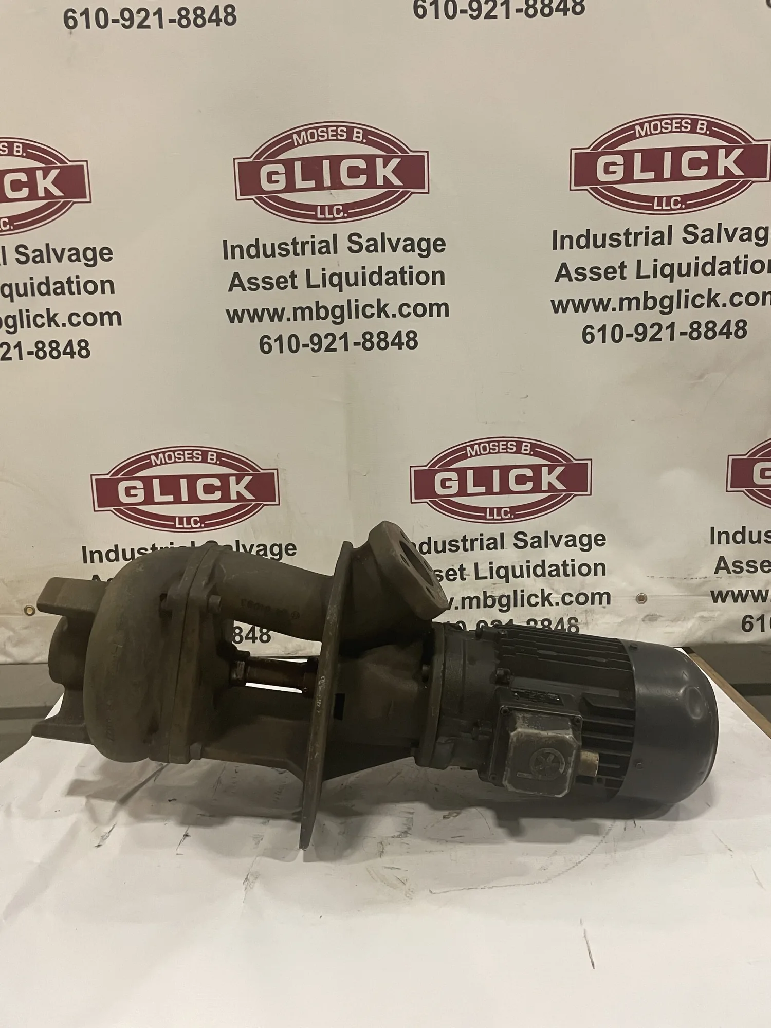 Brinkmann Pumps ZS090100-MF+025 3HP CI Immersible Coolant/Sump Pump 3400RPM 200V