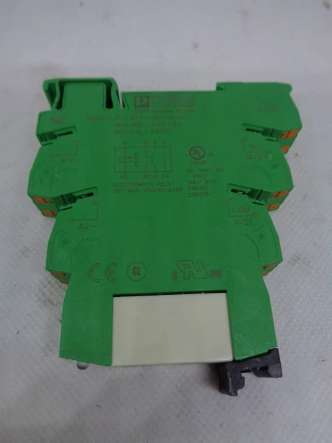 Used PHOENIX CONTACT PLC-BPT-24DC/21-21 Misc Electrical & Power Parts | BG Industrial Surplus #471754