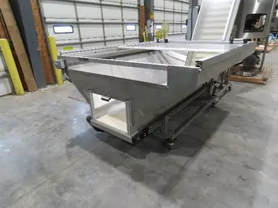 Haumiller Bottle Cap Bowl Feeder with Feed Hopper Elevator Conveyor 480V
