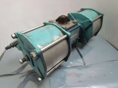 Keystone Controls Morin Pneumatic Hydraulic Rotary Valve Actuator 120 PSI