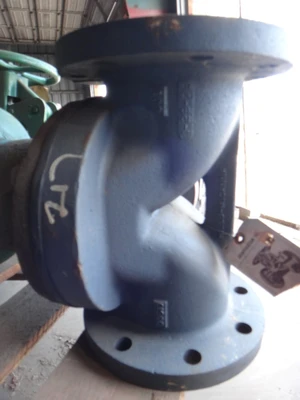 Fisher 4" 125 Class, Iron Flanged Control Valve