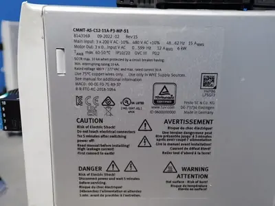 USED 2022 FESTO CMMTASC1211AP3MPS1