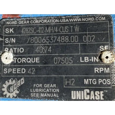 Used 16" dia. X 11'-6" Industrial Screw Auger Conveyor