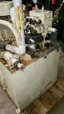 15hp Hydraulic Pump Tank Control Breitenbach Reservoir Vickers VEM Hydrotechnik