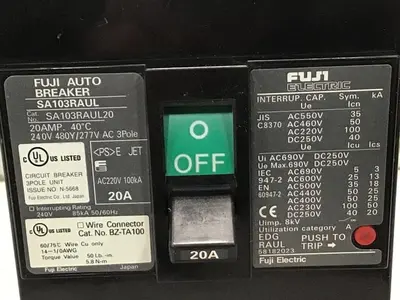 USED FUJI ELECTRIC SA103RAUL20