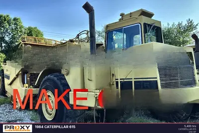 Used 1984 CATERPILLAR 615 Scrapers Louisiana US | Proxy Equipment #1377865