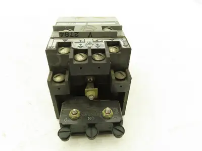 TE Connectivity 2412VD Overcurrent Time Delay Relay 1/4 Hp 240VAC 10A 2.5-50 Sec