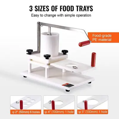 4.3" Commercial Burger Patty Maker Hamburger Meat Press Forming Machine