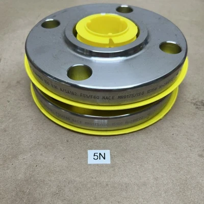 (2) Flange B16, 2", SCH 40S, A/SA182 NNB Fast Shipping! + Warranty