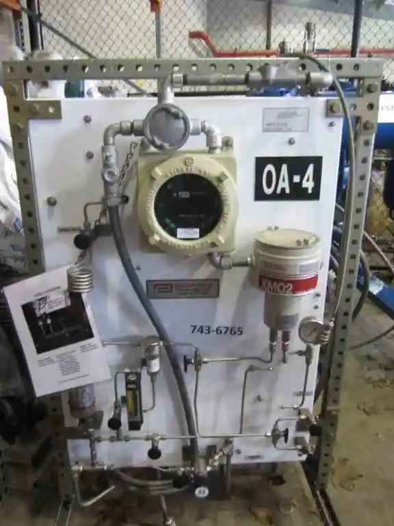 panmetric oxygen analyzer sample system