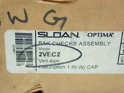 New | in-Stock SLOAN 2VEC2 Screw Drivers | HGR 24 #750504