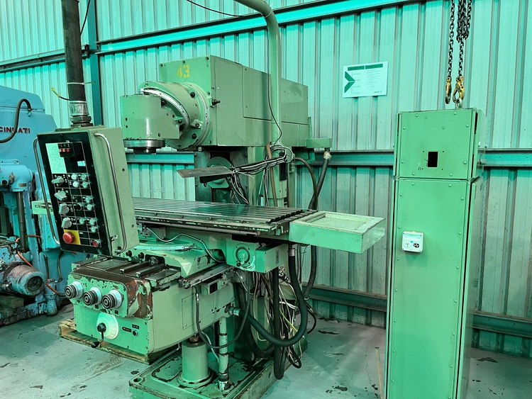 Used WMW HECKERT FU400 Universal Mills AU | ESP Machinery Australia Pty Ltd #1326723