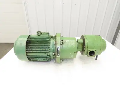 Hydraulic Rotary Gear Pump Loher Motor 2.2kw 1150rpm 460V 3PH