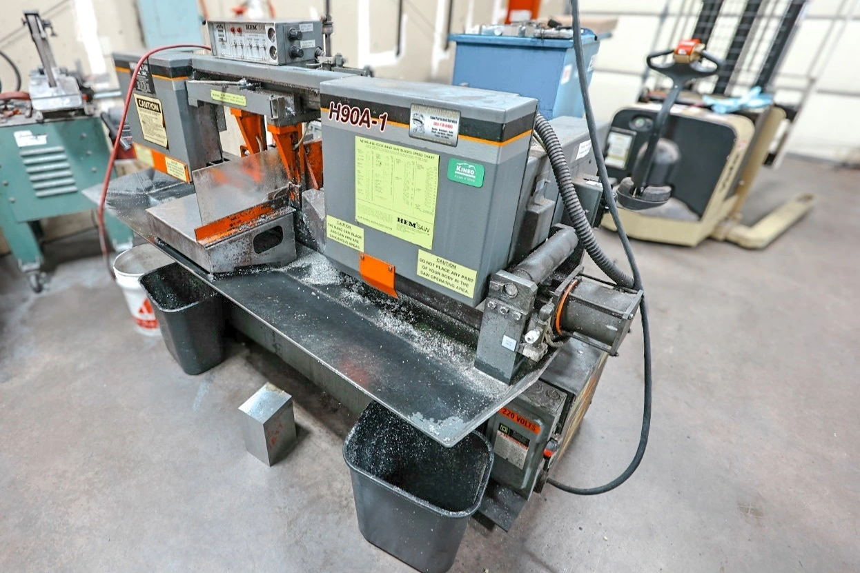 Used HEM H90A-1 Horizontal Band Saws Colorado US | Elevation Machine #1424062