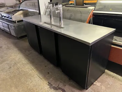 75-0263 Edesa 94'' Direct Draw Keg Box EDD94