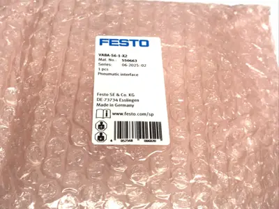 New | in-Stock Festo 550663 Parts (Hydraulics and Pneumatics) Michigan US | Maverick Industrial Sales #1391459