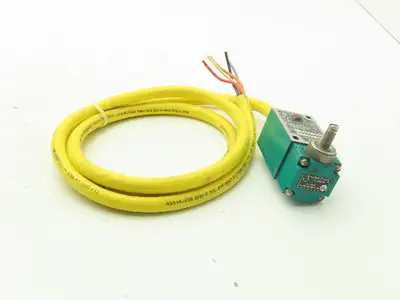Allen Bradley 802MC-AZY5LF Limit Switch Lever Type 5' Pre Wired 24V DC 2 Circuit