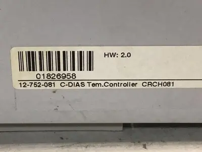 USED SIGMATEK CRCH081 12-752-081