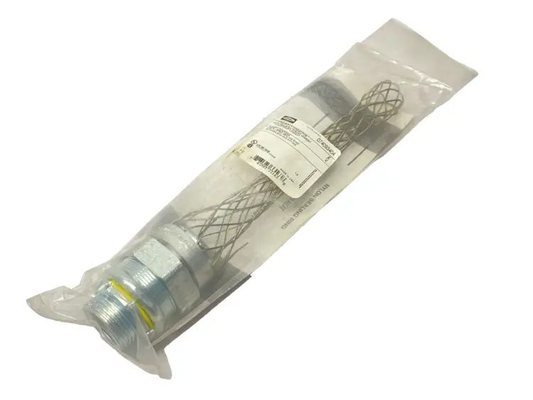 New | in-Stock Hubbell Kellems Liquidtight Conduit Wire Grip Straight 1" Electrical Fittings Michigan US | Maverick Industrial Sales #1391291