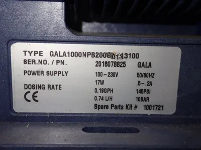 USED GAMMA/L GALA1000NPB200UDC13100