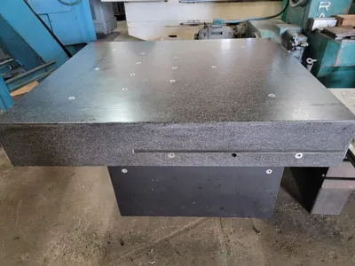 BROWN & SHARPE Granite Surface Plate 41" x 49" x 8" Thick GRANITE SURFACE PLATES | Cleveland Machinery Sales, Inc. (3)