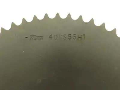 Martin 40BS55 Roller Chain Sprocket #40 Chain 55 Tooth 1"Bore