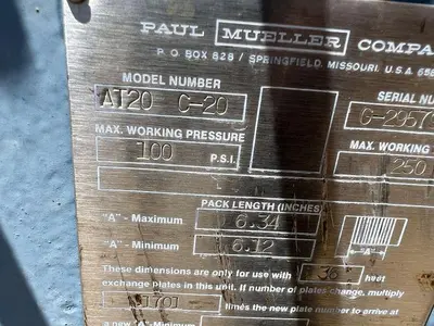 USED MUELLER AT20-C-20
