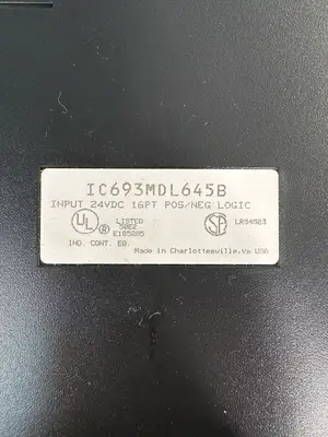 Ge IC693MDL645B 24VDC 16PT POS/NEG LOGIC (5.4.1)