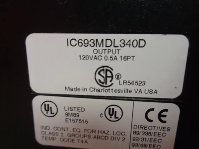 USED GE IC693MDL340D