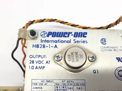 Used Power One HB28-1-A DC Power Supplies Michigan US | Maverick Industrial Sales #1390639