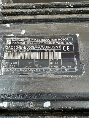 USED Rexroth 2AD104B-B050B4-CS06-D2N1