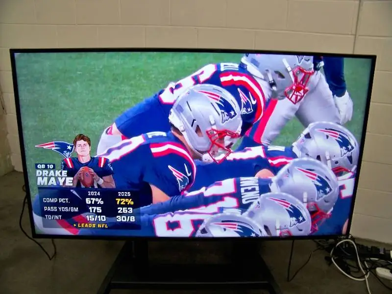 65" VIZIO SMARTCast E-Series E65u-D3 4K Ultra-High Def (UHD) LED Home Theater TV / Display with Scratch On Screen - includes Remote Control and HDMI Cables