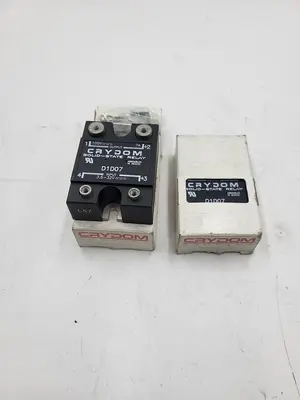 New | in-Stock CRYDOM CRYDOM SOLID STATE RELAY D1D07 *NEW IN ORIGINAL BOX* Relays & Switches | ND Industrial Surplus #1216448