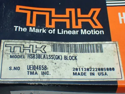 New | in-Stock THK HSR30LA1SS(GK) BLOCK Tooling & Accessories (Other) Ohio US | HGR 24 #877702