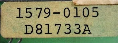 USED TOCCO 1579-0105 CIRCUIT BOARD 15790105 D81733A