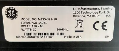 Used GE MTS5-321-10 Moisture Analyzers Ohio US | Surplus Asset Holdings #1227877