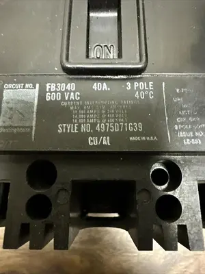 Used WESTINGHOUSE FB3040 Miscellaneous Equipment (Electrical & Power) Ohio US | Surplus Asset Holdings #1240757