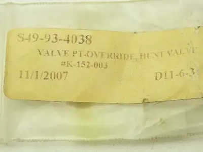 Parker K152003 Valvair II Valve Override Kit Locking Type  Lot of 3