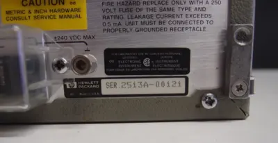Used Hewlett-Packard 6038L Power Supplies California US | ANACAPA EQUIPMENT BROKERS, INC #78756