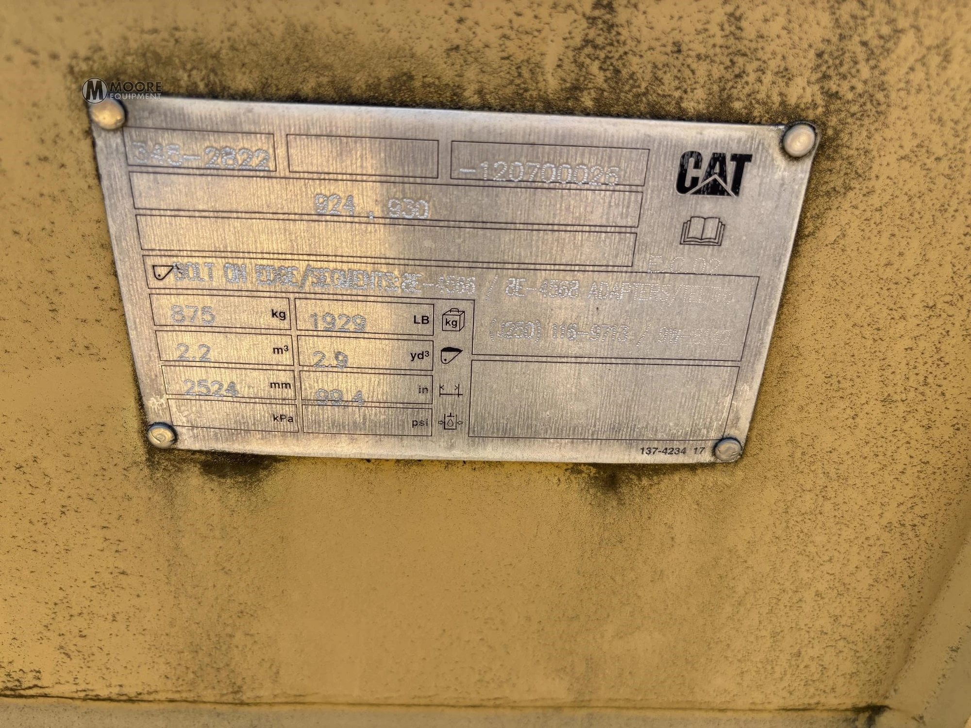 Used CATERPILLAR 924,930 Multipurpose Buckets Tennessee US | Moore Equipment #1517357