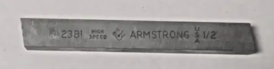 Armstrong Does Not Apply Tool Bits | Amiron Machinery (1)